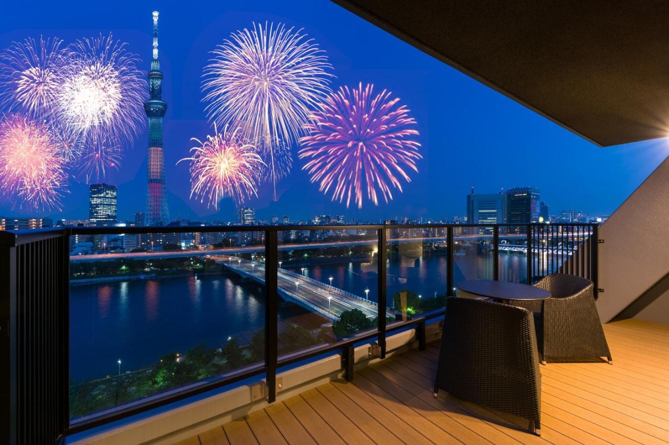 Stayme The Hotel Asakusa Riverside Präfektur Tokio Exterior foto